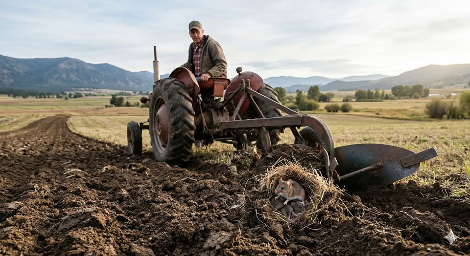 farmer and mouse